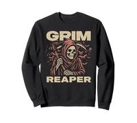Grim Reaper L'Angelo Della Morte Soul Collector Matching Felpa