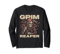 Grim Reaper L'Angelo Della Morte Soul Collector Matching Maglia a Manica