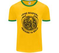 Grim Reaper Motocicletta Motociclista Uomo Ringer