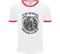 Grim Reaper Motocicletta Motociclista Uomo Ringer
