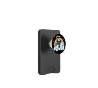 Grim Reaper Riding Unicorn | Aesthetic Pastel Goth Girls PopSockets PopWallet per MagSafe