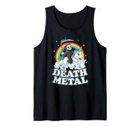 Grim Reaper Riding Unicorn | Death Metal Pastel Goth Canotta