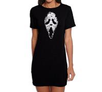 Grim Reaper Scream Donna T-Shirt Abito - Halloween Horror Film