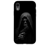 Grim Reaper Skull Dark Fantasy Artwork Custodia per iPhone XR