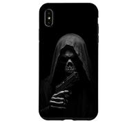 Grim Reaper Skull Dark Fantasy Artwork Custodia per iPhone XS Max
