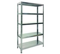 GRIMA - SCAFFALE Alta Portata in metallo ZINCATO 120 X 40 X 195h Portata 1.000 Kg