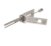 Grimaldello e Strumento Decodificatore per Serratura a Sorrisetto Semi-circolare, Strumenti Professionali per Fabbri, Apriporta Rapido (SS004)