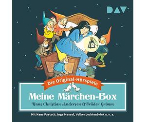 Grimm,Jacob;Grimm,Wilhelm;Andersen,Hans Christi - Grimm, J: Meine Märchen-Box - Die 34 schönsten Märchen-Hörsp