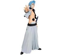 Grimmjow Jaegerjaques Anime Figura Battle Edition Modello con spada 25 cm Kurosaki Ichigo Action Figura PVC Statua Desktop Ornamenti Regalo da collezione