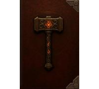 Grimoire des Forgemages - Carnet Fantasy 150 Pages Blanches Cahier de Croquis Notes et Plans pour RPG Donjons et Dragons Artisans Magiques et Maîtres ... de la forge mystique et de l’art ancien