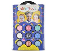 Grimtout GT41635, Set Truccabimbi Colori Viso, Tema Frozen