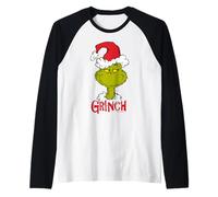 Grinch - Il Sorriso dei Grinchmas Maglia con Maniche Raglan