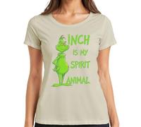 Grinch is My Spirit Animal - Maglietta da donna, naturale, M