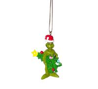 Grinch Natale Decorazioni Albero 5cm Poliresina Ornamento da Appendere - Scelta