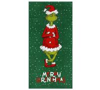 Grinch Natalizio asciugamano da bagno AD ASCIUGA RAPIDA, COTONE, 70x140cm