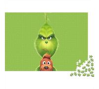 Grinch Puzzle 1000 Per Adulti, Puzzle 1000 Pezzi Per Adulti, Puzzle Avvincente, Gioco Puzzle A Tutto Tondo Per Donne, Regalo Per Uomini 1000pcs 1000pcs (75x50cm)
