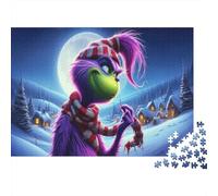 Grinch Puzzle Per Adulti Puzzle Da 1000 Pezzi Per Adulti Regalo Di Gioco Puzzle Da 1000 Pezzi Un'ottima Scelta Per Gli Amanti Dei Puzzle Per Rilassarsi 1000pcs 1000pcs (75x50cm)