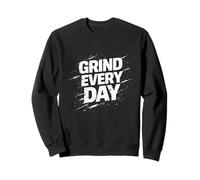 Grind Every Day Coerente Sforzo Mindset Design Felpa
