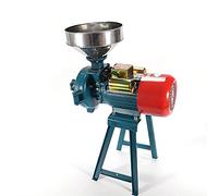 Grinder elettrico 2200 W, smerigliatrice per grano a secco, 1400 giri/min, con imbuto, nero, per riso, mais, grano