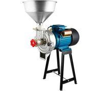 Grinder elettrico resistente per cereali, cereali umidi e secchi, con imbuto per farina, riso, mangimi, caffè, pellet in polvere, N