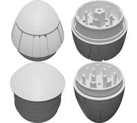 Grinder inspired by Star Wars Death Star with Magnetic Closure Desktop Accessory