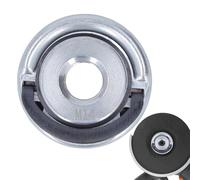 Grinder Lock Nut, Quick Release Flange Nut for Angle Grinder, Durable Steel Clamping Nutt with Easy Install Design, Grinding Tool Accessory for Polishing Cutting Masonry Welding