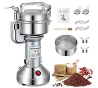 Grinder Mill elettrico 100g ad alta velocità Spice Herb Mill Commercial Powder Machine Mulino per Cereali per cereali secchi Grano Herb Spezie Coffee Farina CE approvato, 650W, Stand Type