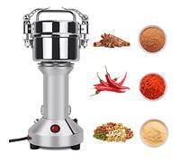 Grinder Mulino Cereali 150g Portatile Grinder Elettrico Alta Velocità Mulino Creali 220V 3 Lame Acciaio Inossidabile Macina Cereali Elettrica per Farina Grano Cereali Secchi Erba Spezie
