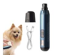 Grinder per unghie per cani, smerigliatrice per unghie per cani - Trimmer per unghie per piedi di cucciolo,Smerigliatrice per unghie per cani tranquillo strumento di preparazione per animali domestici