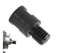 Grinder Polisher Attachment - Electric Drill Buffer Set, Felt Wool Pad Adapter, Multipurpose Polishing Disc With Threaded Mount | Cleaning And Detailing Tool For Automotive, Furniture, Glass, Metal, D