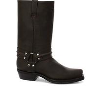Grinders, Stivali da cowboy uomo, Marrone (Crazy Horse Dark Brown), 40.5