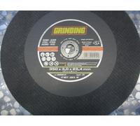GRINDING DISCO TRONCATRICE FERRO 350X3,0 FORO 25,4