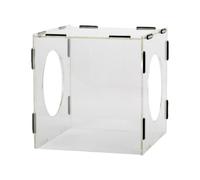 Grinding Dust Box - Acrylic Shield Enclosure, Electric Polisher Protector | Transparent Enclosed Safety Cover Feature Design, Durable Anti-Splash Guard Product, Bench Workshop Laboratory Stu