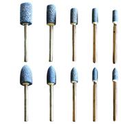 Grinding Wheel Head - 10X Blue Polishing Tool, Rotary Buffing Brush, Multifunctional Abrasive Accessory, High Strength Attachment | Electric Drill Grinder Polisher For Stone Metal Finishing