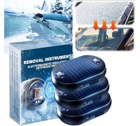 Grindrom Dispositivo di rimozione del ghiaccio e della neve a onde elettromagnetiche, strumento antigelo per auto, dispositivo elettromagnetico per auto, rimozione rapida ed efficiente della neve per