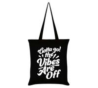 Grindstore Gotta Go The Vibes Are Off - Borsa tote nera