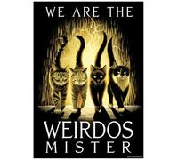 Grindstore Horror Cats We Are The Weirdos Mini Poster