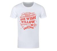 Grindstore One Wish Willow Horror - Maglietta bianca da uomo, bianco, S