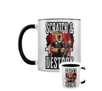 Grindstore Playlist Pets Scratch & Destroy - Tazza bicolore con interno nero