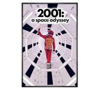 Grindstore Stanley Kubrick 2001: Space Odyssey (astronauta) Maxi poster, cornice nera lucida