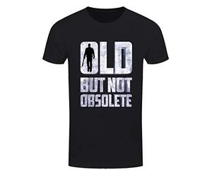 Grindstore T-Shirt Old But Not Obsolete da Uomo in Nero