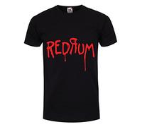 Grindstore T-Shirt Redrum da Uomo in Nero