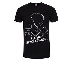 Grindstore T-Shirt See You Space Cowboy da Uomo in Nero