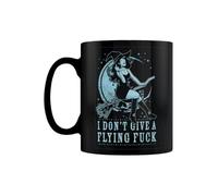Grindstore Tazza nera con scritta "Witch Please I Don't Give A Flying F*ck