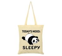 Grindstore Todays Mood: Sleepy Cream Tote Bag