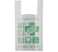 GRINPACK Srl SACME SHOPPER BRETELLA 23+6+6X40CM 1000 PEZZI