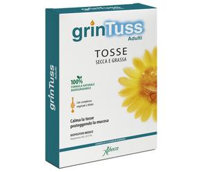 Grintuss - Adulti Sciroppo Flaconcini Calma la Tosse, 12 Flaconcini