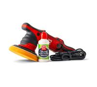 Griot's Garage G9 Random Orbital con Ceramica All-in-One Car Wax, 226,8 g | Include un cuscinetto di correzione in schiuma arancione da 16,5 cm, comodo design ergonomico per un uso prolungato
