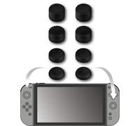 Grip analogico Konix 61889000079 per Nintendo Switch 2 8 pezzi neri