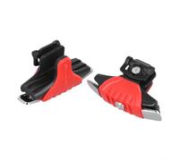 Grip da gioco per telefono per PUBG per Call of Duty - Controller di gioco mobile regolabile con trigger L1R1 per iOS per Android - Joystick compatto 7 x 5,8 cm (rosso)